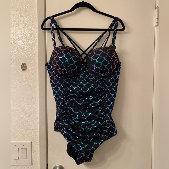 torrid Other - Torrid Mermaid scale swimsuit